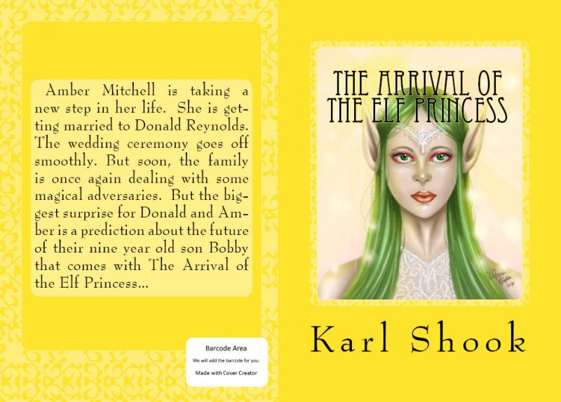 The cover for The Arrival of the Elf Princess
